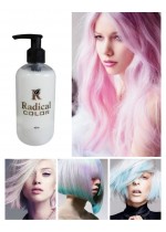 Боя за коса на водна основа за тониране на светли тонове цвят Бяло - Radical