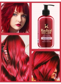 Професионална боя за коса цвят Червено Чили без амоняк за кичури и балеаж