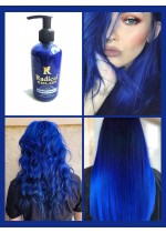 Боя за коса на водна основа цвят Кралско синьо - Electric Blue - Radical