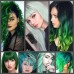Зелена боя за коса за балеаж и зелени кичури - Radical