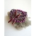 Луксозна абитуриентска гривна с перли и кристали Сваровски в лилаво Dragonfly by Rosie